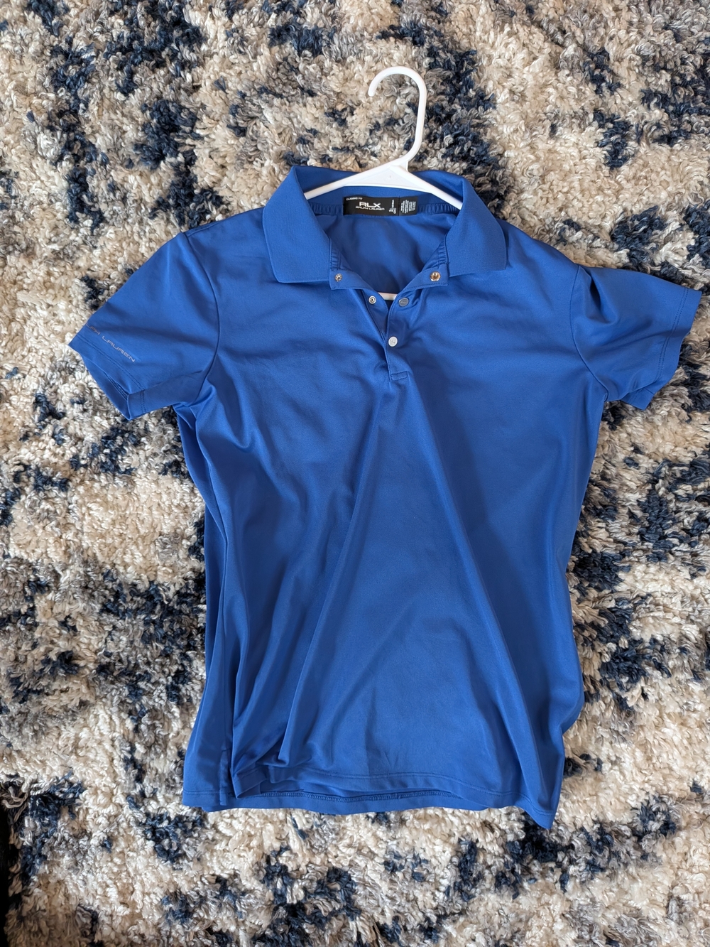 Ralph Lauren Royal Blue Women's Button-Down Polo S/P